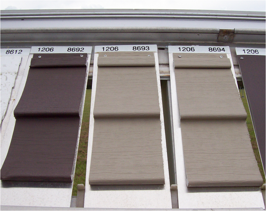 PVC Siding coated with KAPGUARD with Kynar